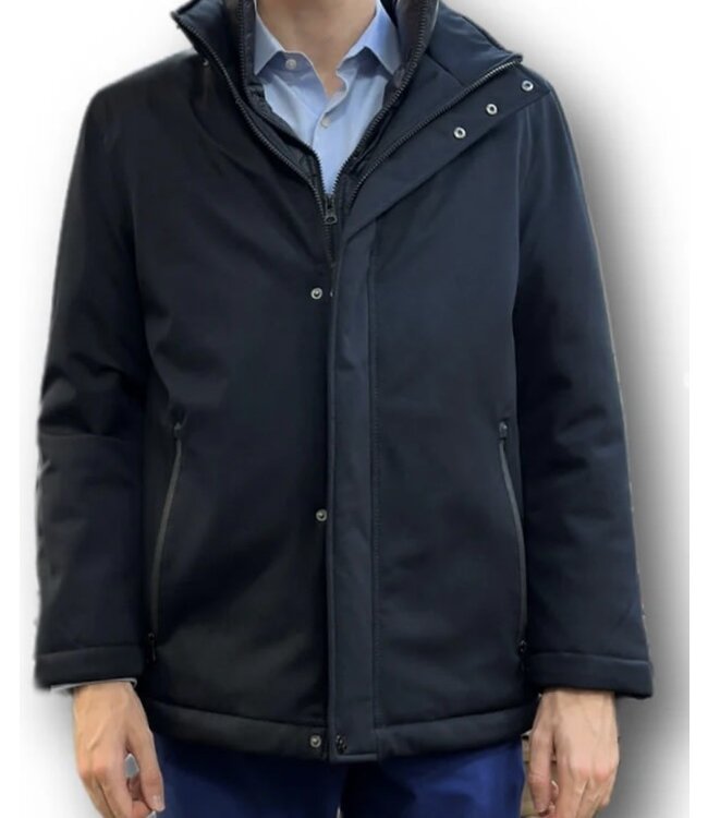 Navy 3/4 Coat