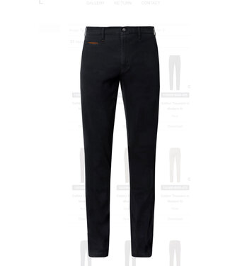 SUNWILL Modern Fit Navy Casual Pants