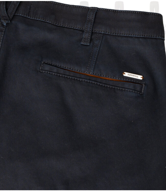 Modern Fit Navy Casual Pants