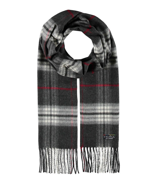 Charcoal Glen Check Scarf