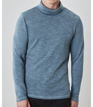 ROBERT BARAKETT Teal Crestwood Turtleneck