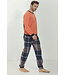 YOU 365 Orange Grey Lounge Set