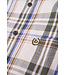 Modern Fit Tan Green Plaid Shirt