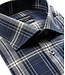 Modern Fit Dark Blue Alberto Shirt