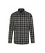 Modern Fit Charcoal Flannel Shirt