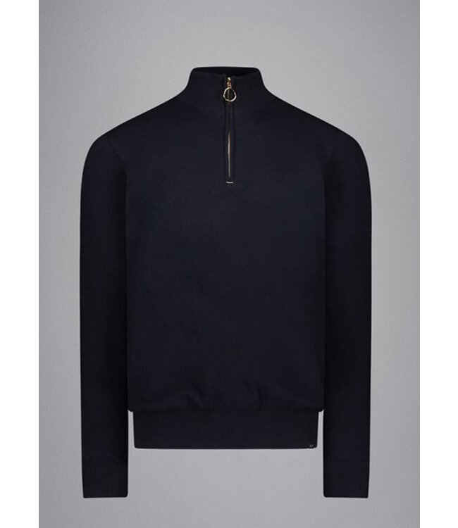 Navy 1/4 Zip Sweater