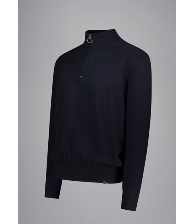 Navy 1/4 Zip Sweater