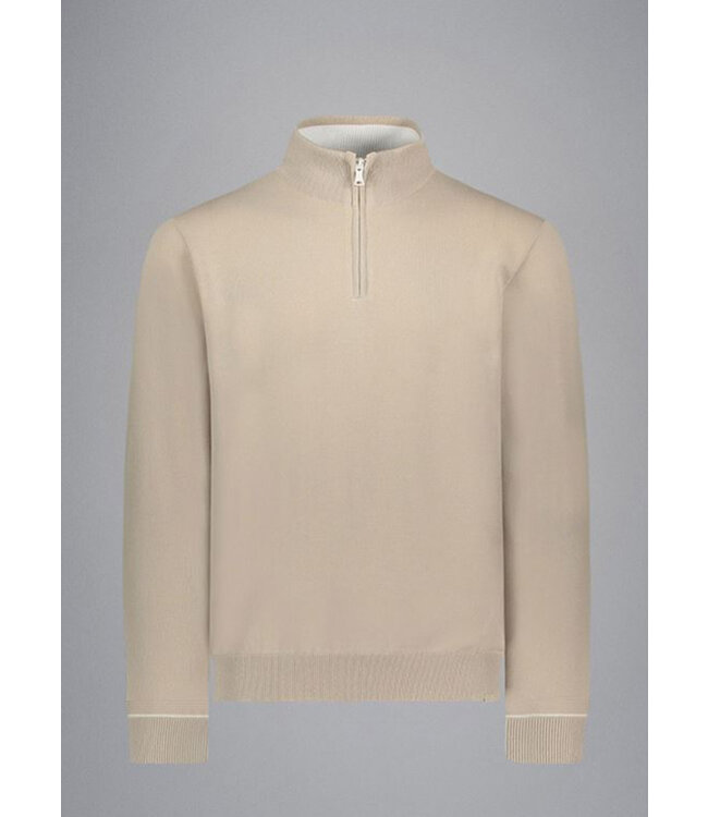 Tan Fresco 1/4 Zip Sweater