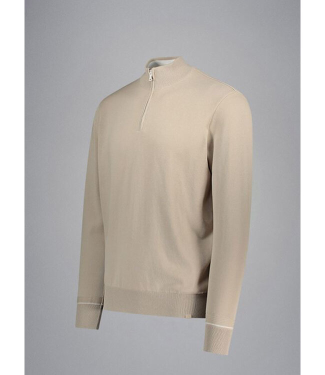 Tan Fresco 1/4 Zip Sweater