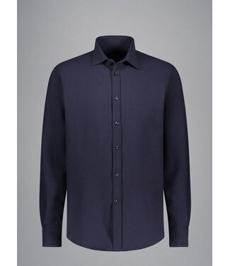 PAUL & SHARK Modern Fit Navy Seersucker Shirt