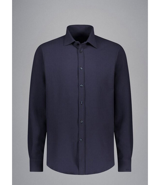 Modern Fit Navy Seersucker Shirt