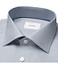 Slim Fit Blue Micro Print Twill Shirt