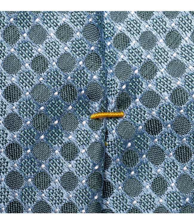 Blue Small Dot Silk Tie