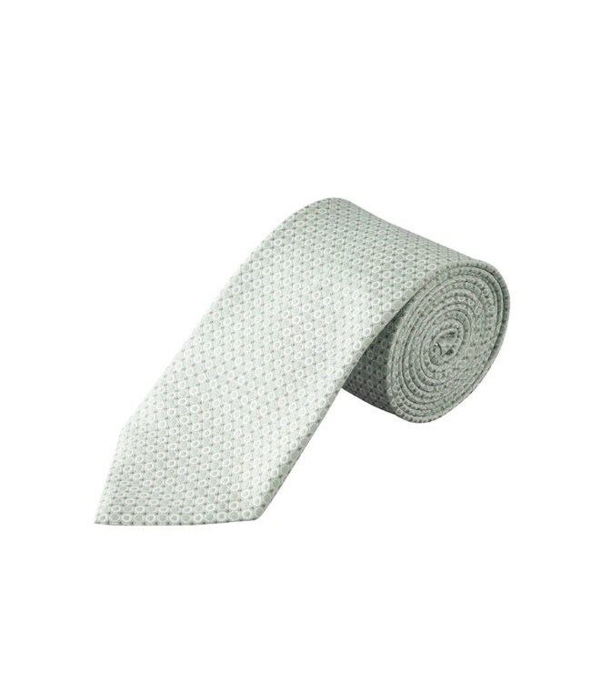 Green Dot Silk Tie