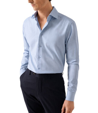 ETON Modern Fit Blue Dobby Shirt