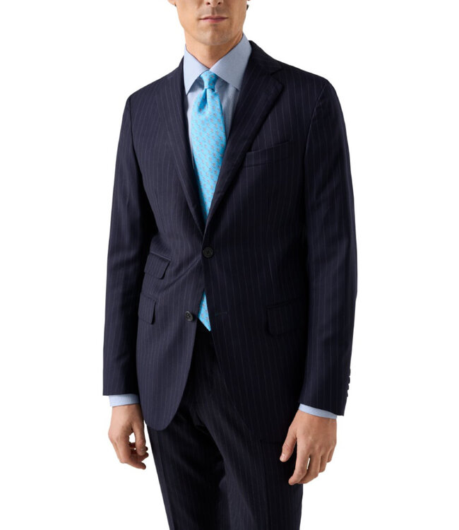 Modern Fit Blue Dobby Shirt