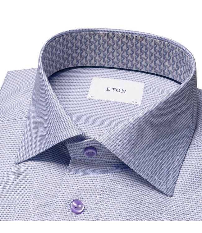 Slim Fit Lavender Dobby Shirt