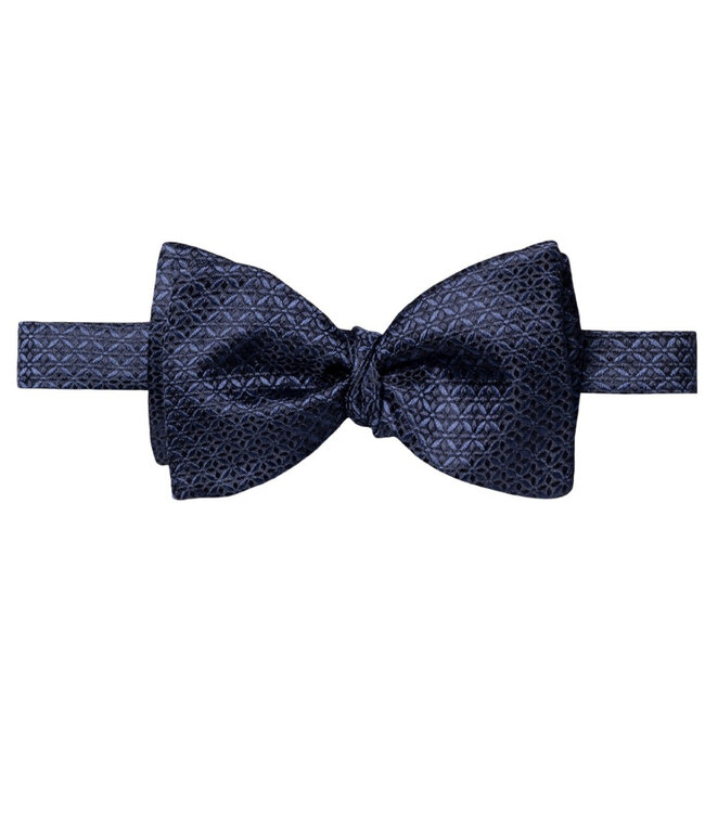 Purple Geometric Print TYS Bowtie