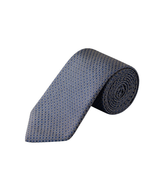 Blue Dot Silk Tie