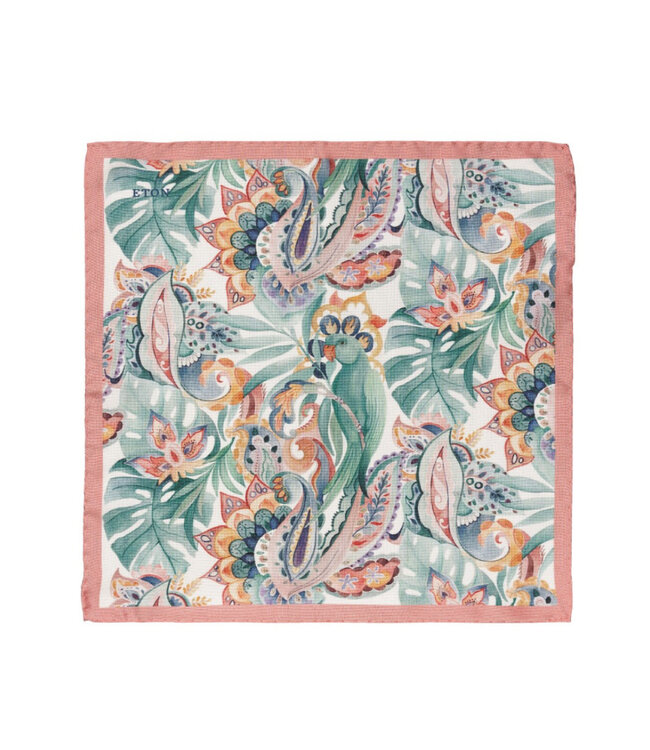 Floral Silk Pocket Square