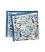 ETON Floral Linen Pocket Square