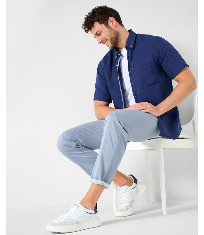 Modern Fit Dusty Blue Ultra Light 5 Pocket Pants