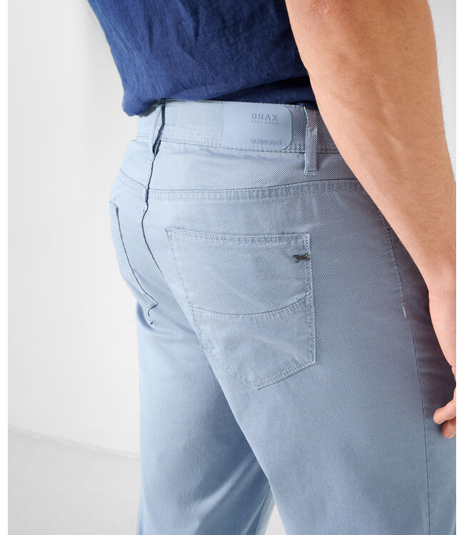 Modern Fit Dusty Blue Ultra Light 5 Pocket Pants