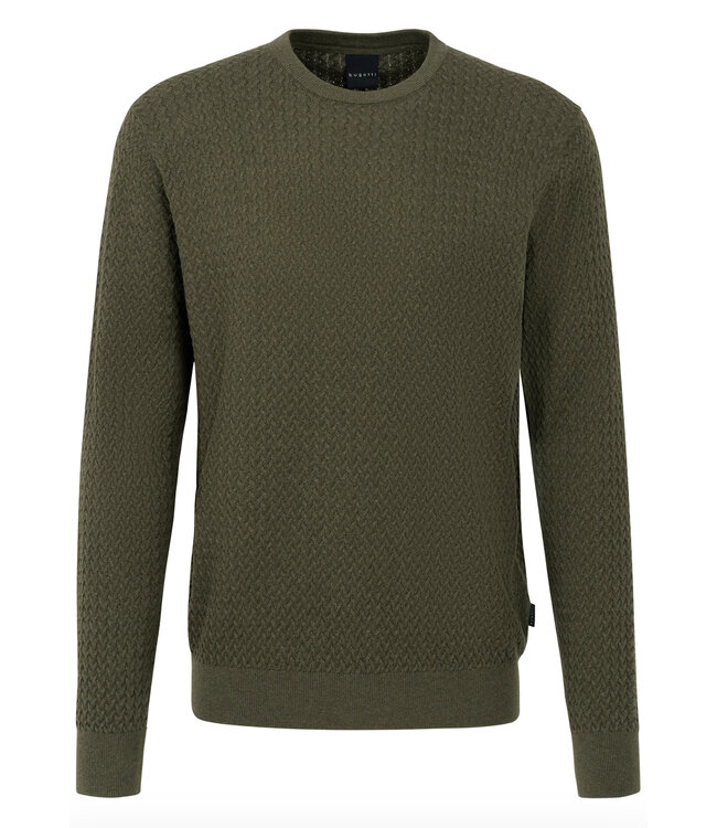 Olive Green Cable Knit Sweater