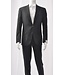 Modern Fit Black Grey Check Suit