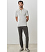 Modern Fit White Whistler Polo