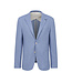 Modern Fit Blue Knit Sport Coat