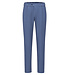 Slim Fit Blue Pleated Pants
