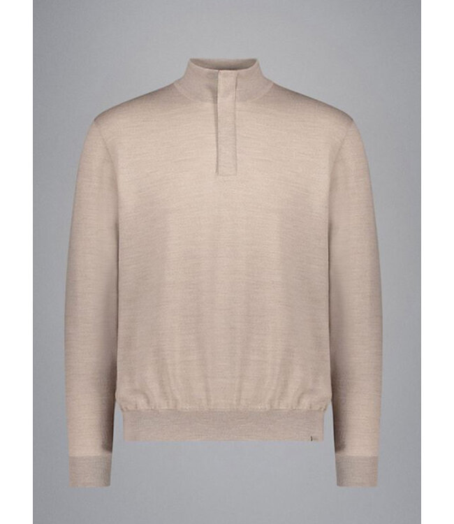 Taupe 1/4 Zip Sweater