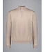 PAUL & SHARK Taupe 1/4 Zip Sweater
