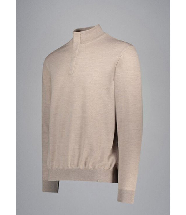Taupe 1/4 Zip Sweater