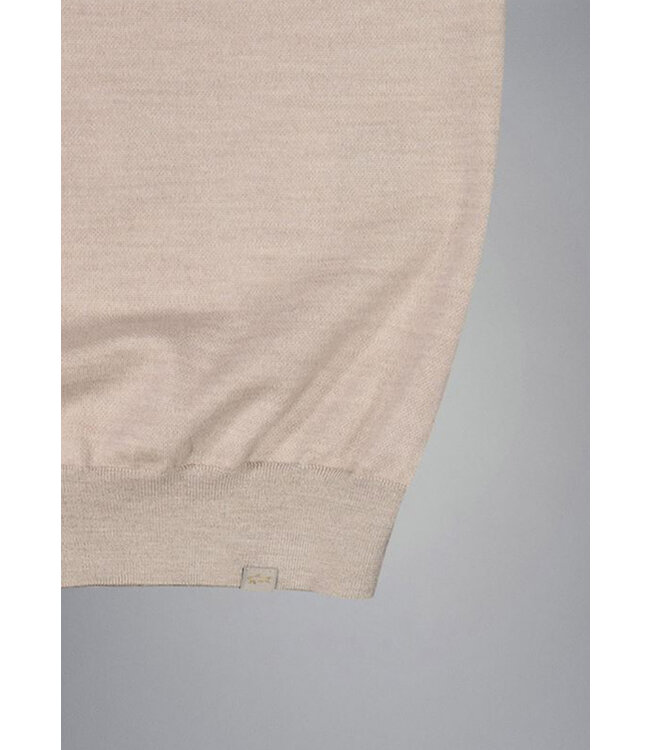 Taupe 1/4 Zip Sweater