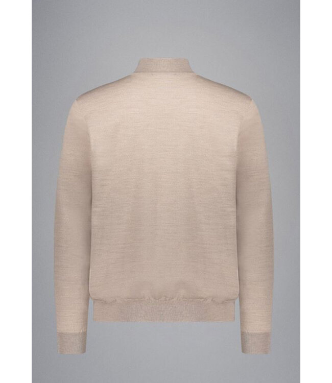Taupe 1/4 Zip Sweater