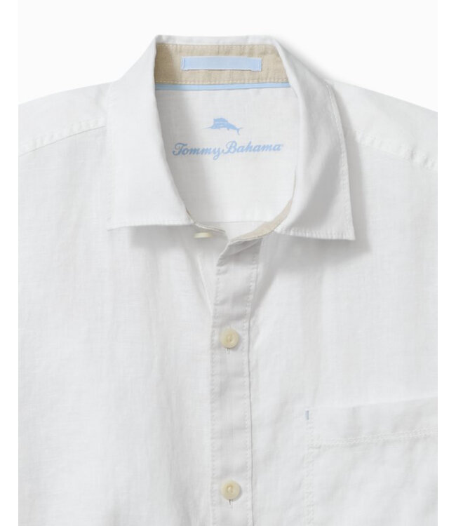 Classic Fit White Paradise Breezer Shirt