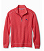 TOMMY BAHAMA Siren Scarlet Tobago Bay 1/4 Zip