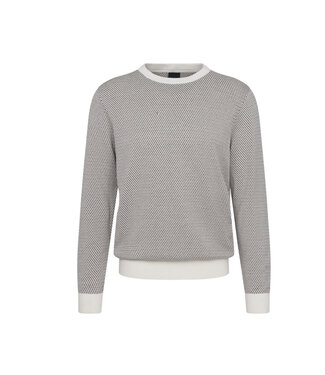 BUGATTI White Brown Sweater