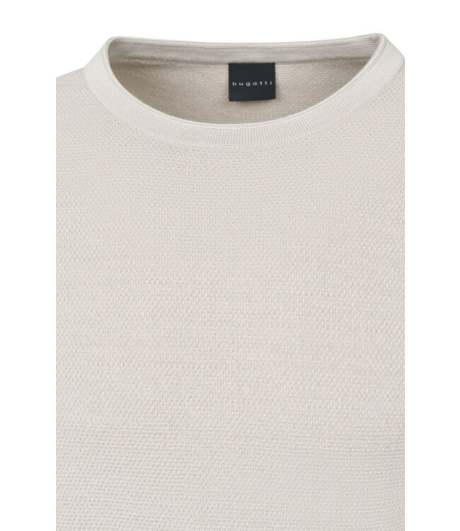 Ecru Textured Sweater