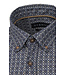 Modern Fit Navy Block Shirt