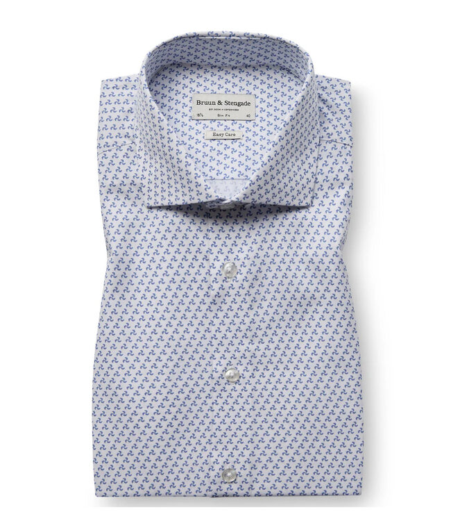 Slim Fit White Coric Shirt