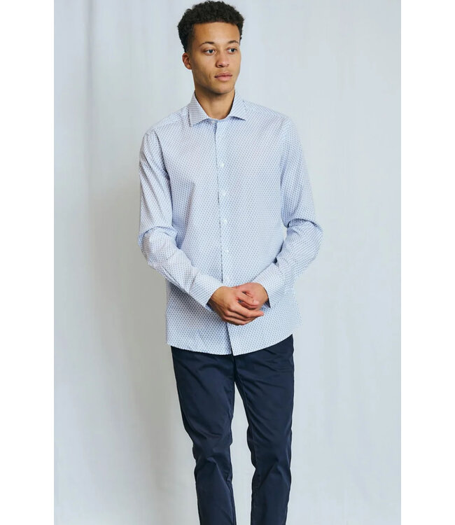 Slim Fit White Coric Shirt