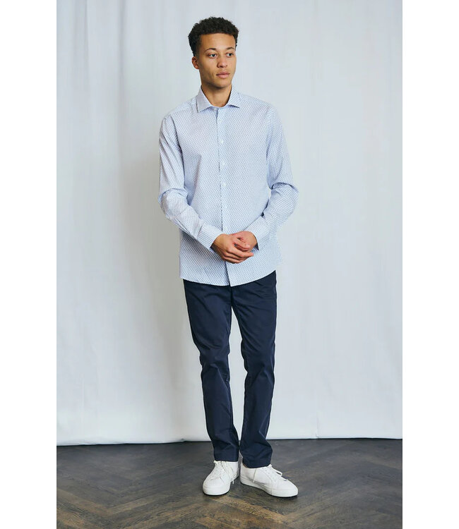Slim Fit White Coric Shirt