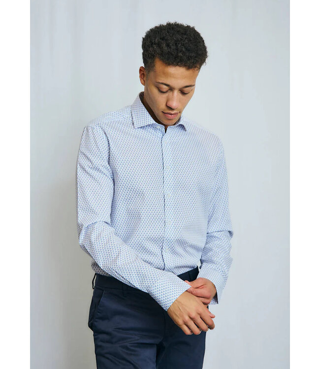 Slim Fit White Coric Shirt