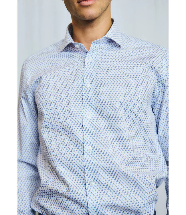 Slim Fit White Coric Shirt