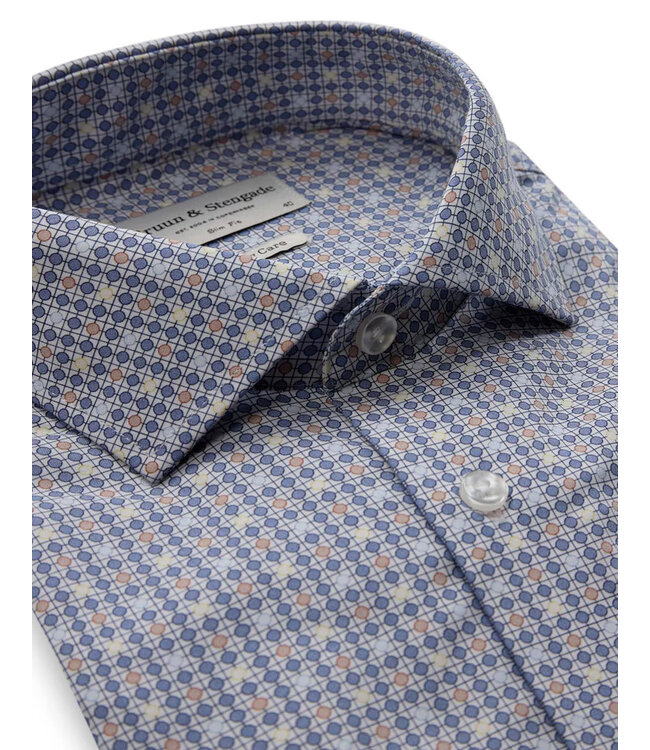 Slim Fit Blue Eubanks Shirt
