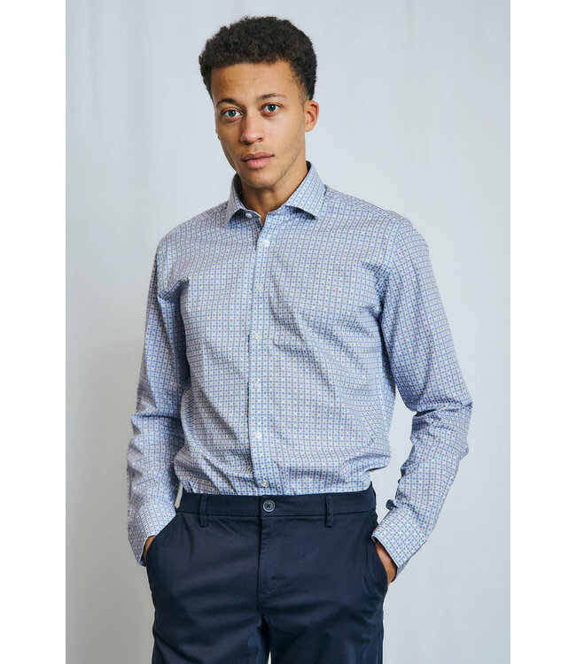 Slim Fit Blue Eubanks Shirt