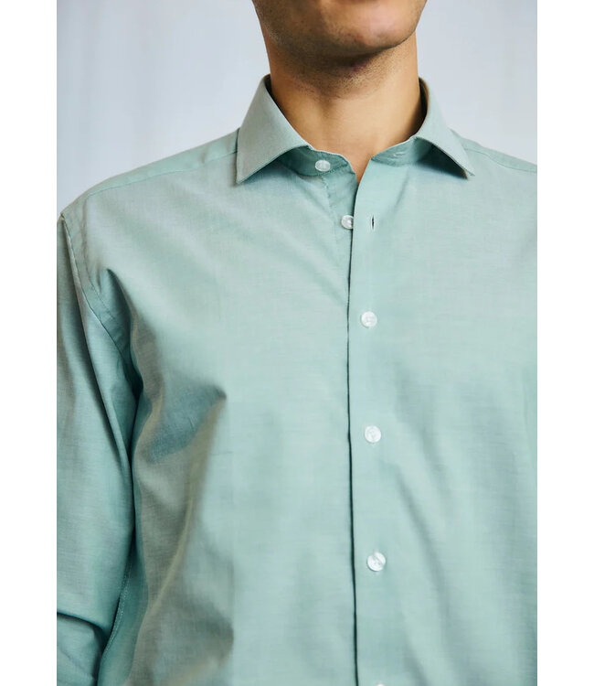 Slim Fit Green Tiafoe Shirt